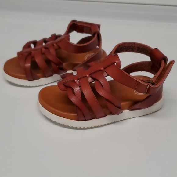 Wonder Nation brown toddler sandals - Picture 2 of 5